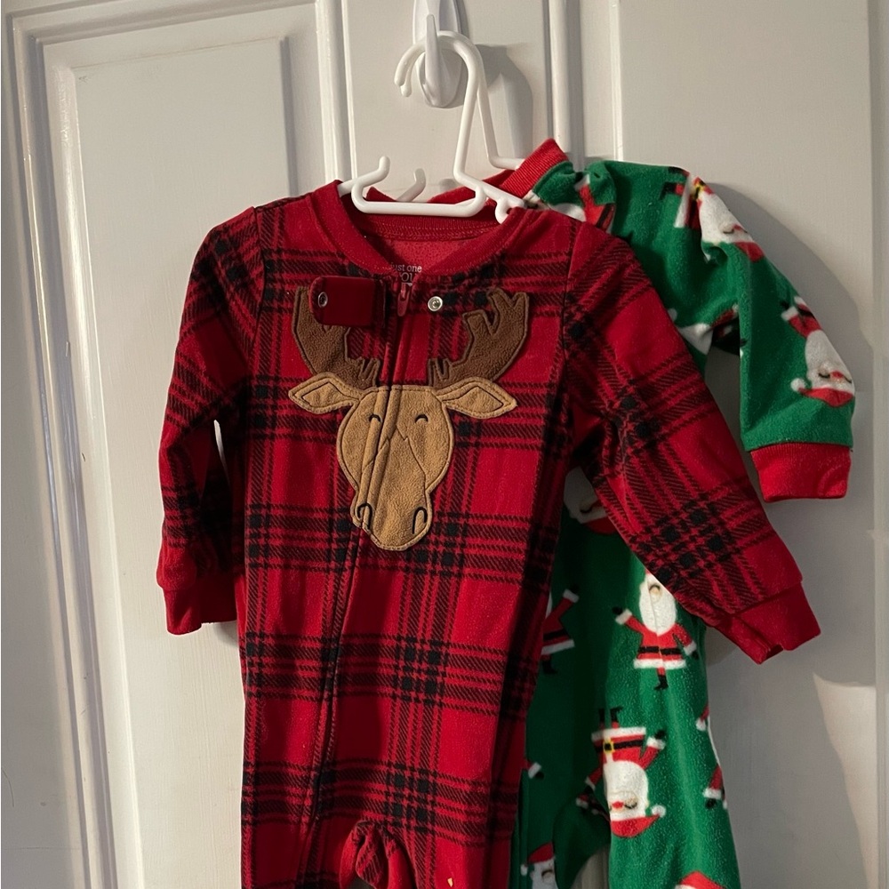Fleece Footie Pajamas Bundle